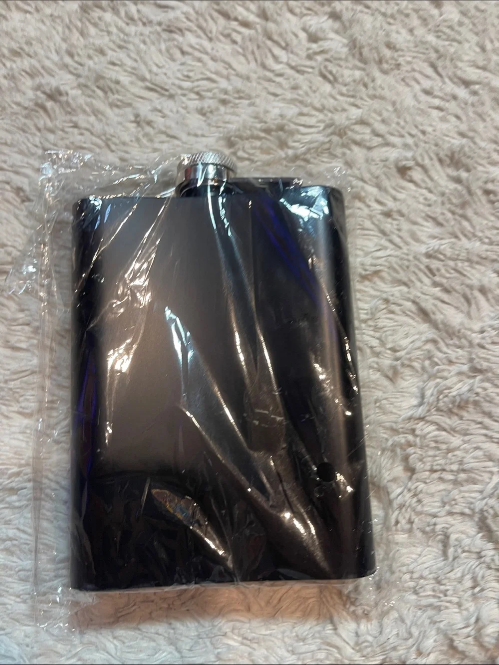 Black Novelty Flask with Mother-in-Law Quote to son in law gift NEW